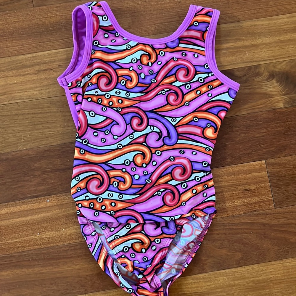 Destira gymnastics leotard, child small